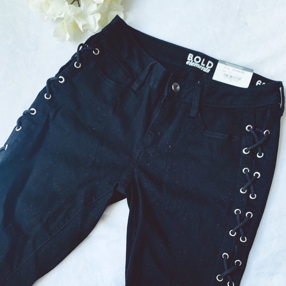 Denim - Black Skinny Jeans